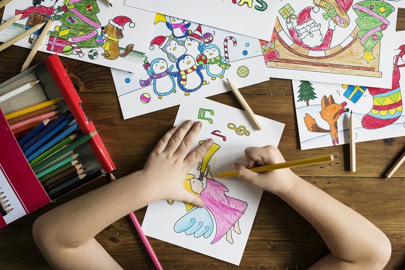 Kids painting